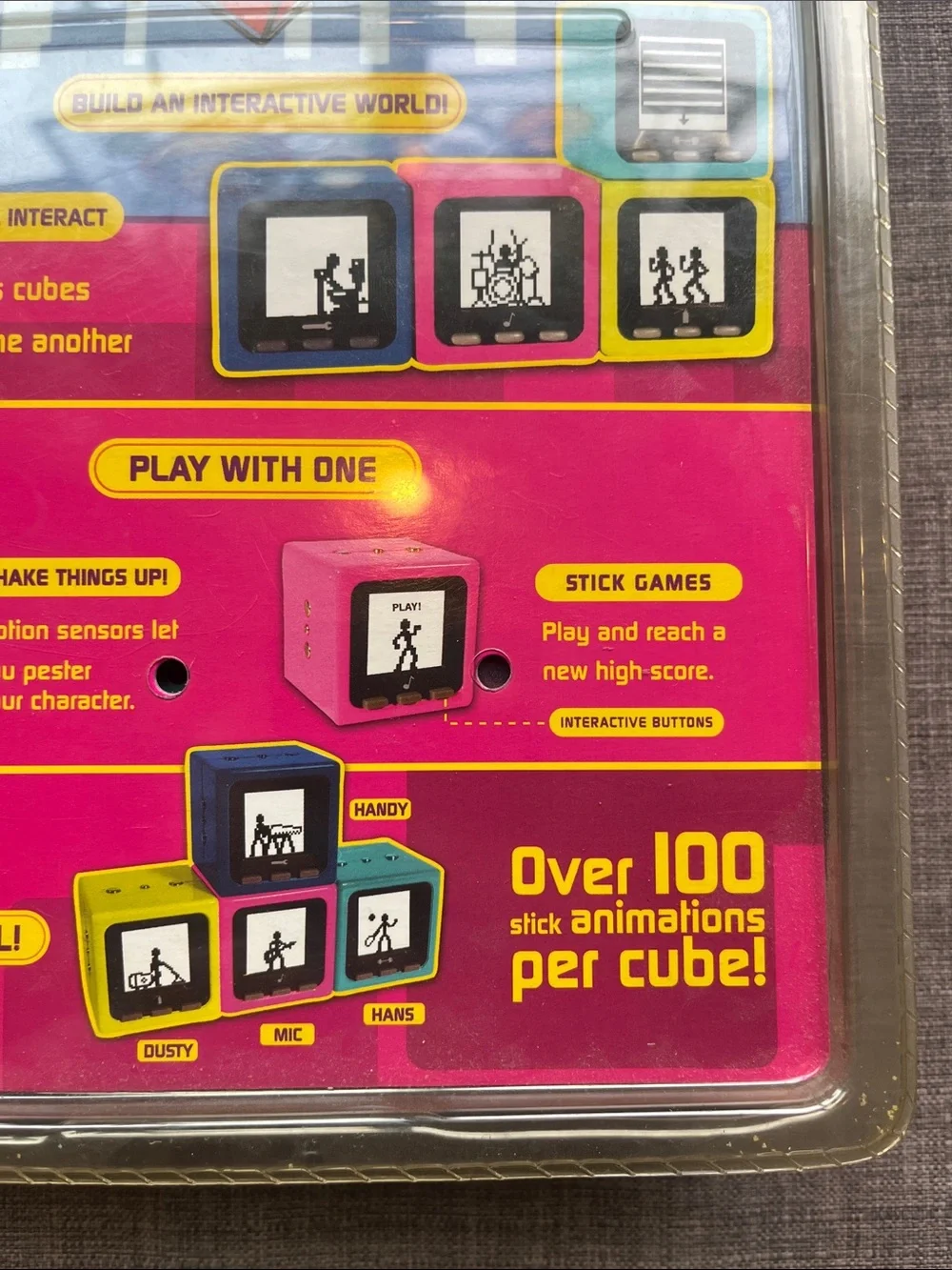 Radica Cube World Series 2 Set Y2K Electronic Game Sealed